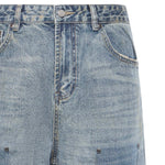 Jeans Double Knee Carpenter in denim FOSS26DP01012 6327 FOUND 