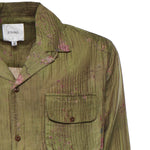 Camicia Floral Camp in misto viscosa<BR/><BR/> FOSS26SR01313 0480 FOUND 