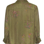 Camicia Floral Camp in misto viscosa<BR/><BR/> FOSS26SR01313 0480 FOUND 
