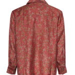 Camicia Floral Camp in misto viscosa<BR/> FOSS26SR01313 0842 FOUND 