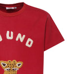 T-shirt con ricamo in cotone FOSS26TT09012 6343 FOUND 