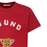 T-shirt con ricamo in cotone FOSS26TT09012 6343 FOUND 