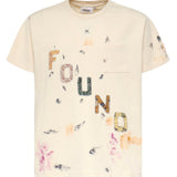T-shirt Tapestry Logo Paint in cotone FOSS26TT16012 6368 FOUND 