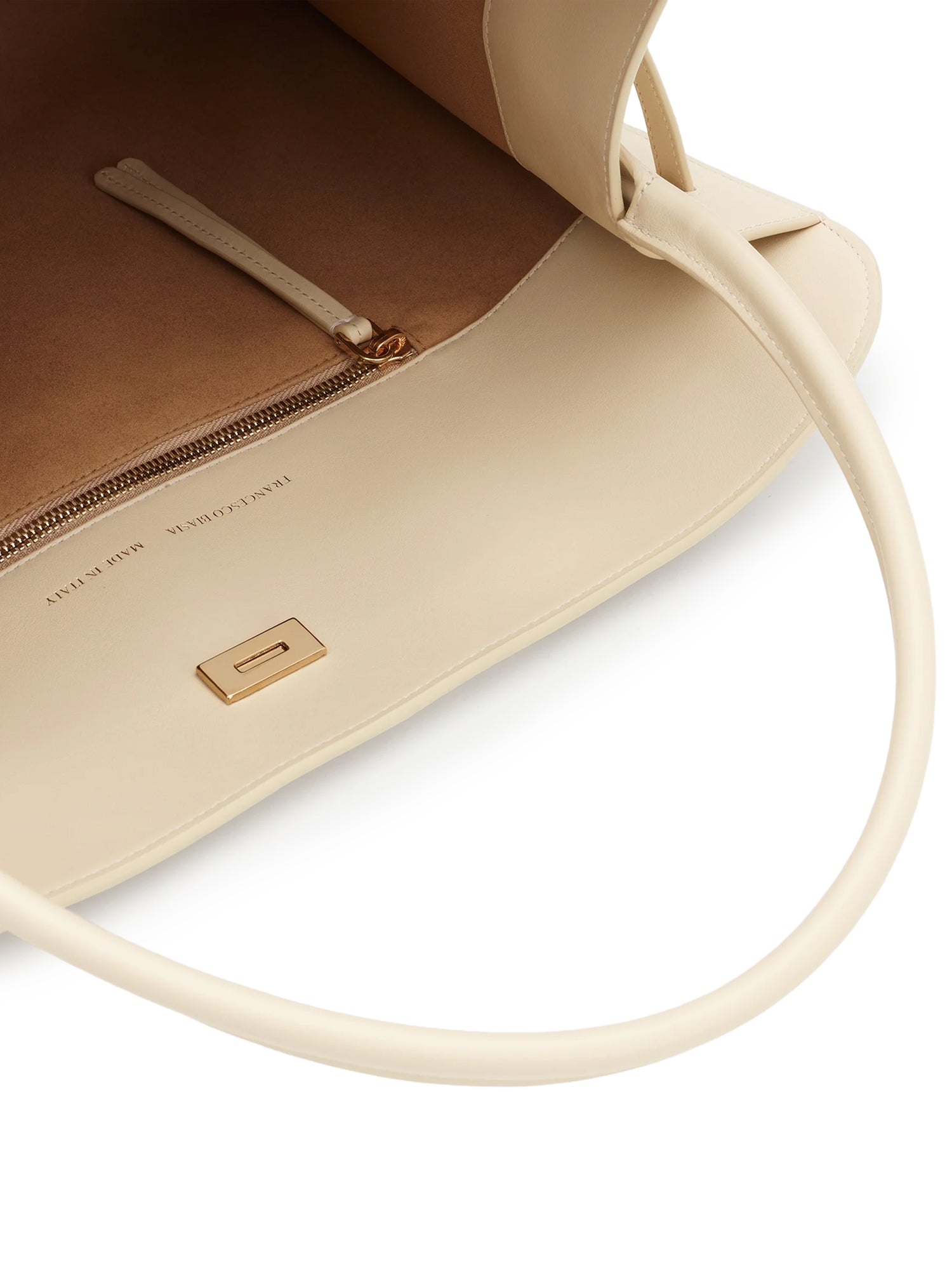 Borsa Iconic Non-Stop in pelle<BR/> FBBP9JD01 CASHMERE FRANCESCO BIASIA 