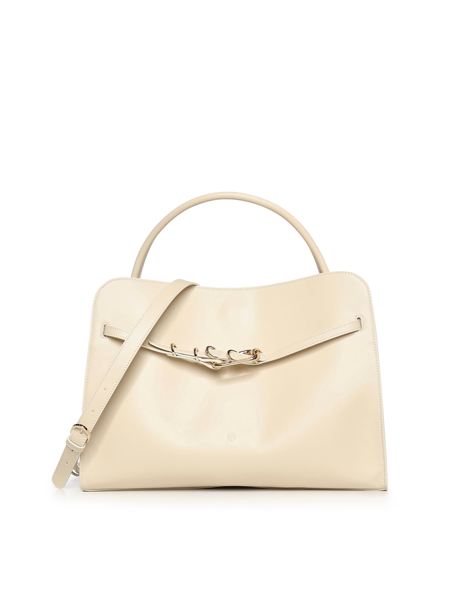 Borsa Iconic Always-On in pelle<BR/> FBBP9JE02 CASHMERE FRANCESCO BIASIA 