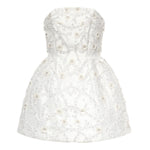 Miniabito Artemis con applicazioni floreali e perline GLSS26DR02  GALIA LAHAV 