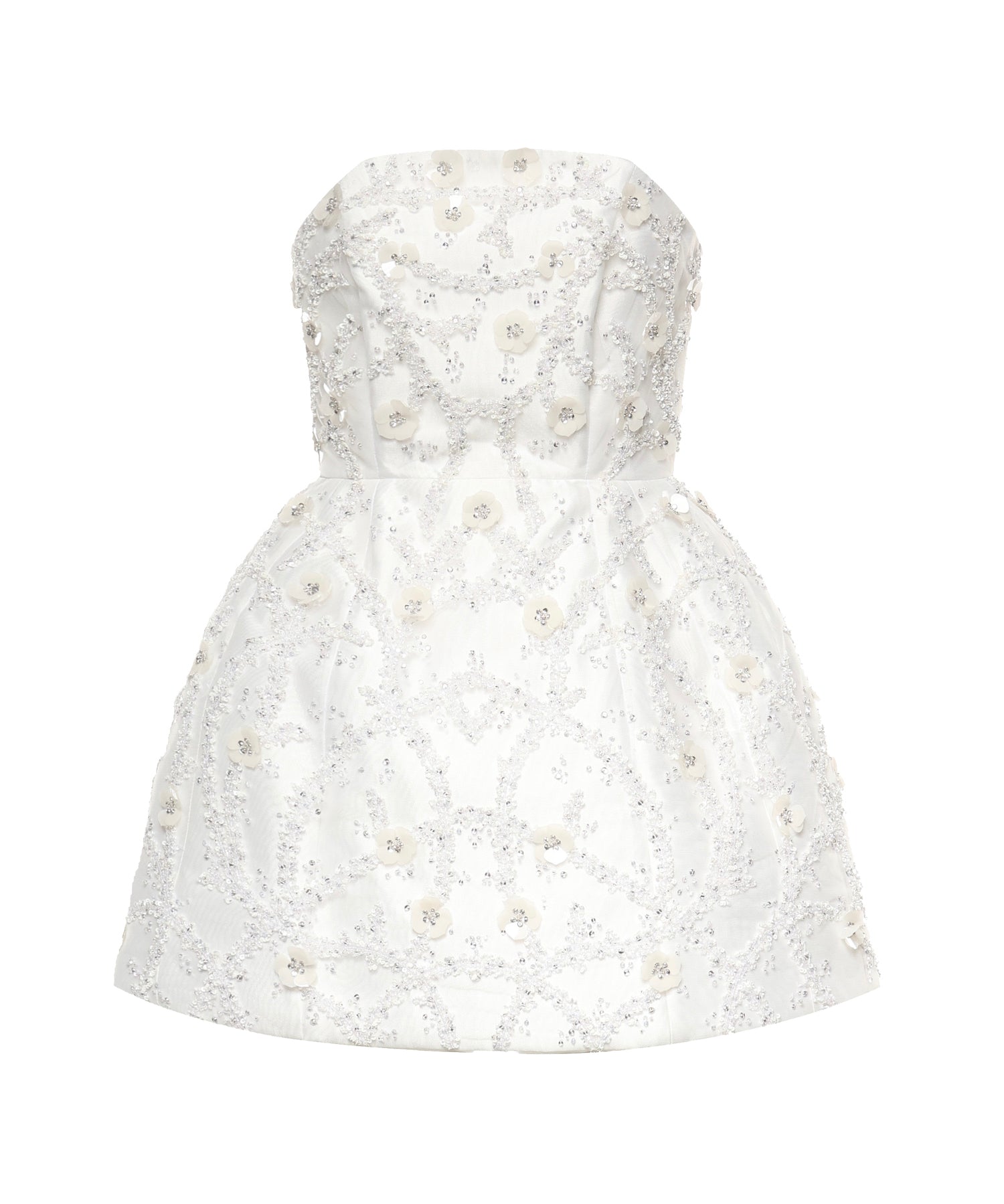 Miniabito Artemis con applicazioni floreali e perline GLSS26DR02  GALIA LAHAV 