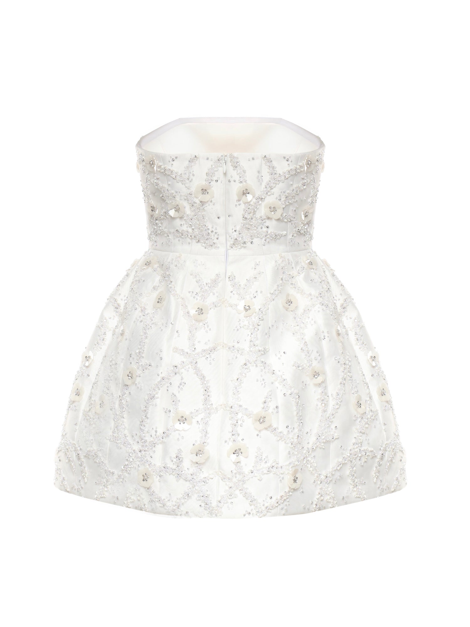 Miniabito Artemis con applicazioni floreali e perline GLSS26DR02  GALIA LAHAV 