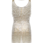 Miniabito Daisy con perline e frange GLSS26DR05  GALIA LAHAV 