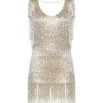 Miniabito Daisy con perline e frange GLSS26DR05  GALIA LAHAV 