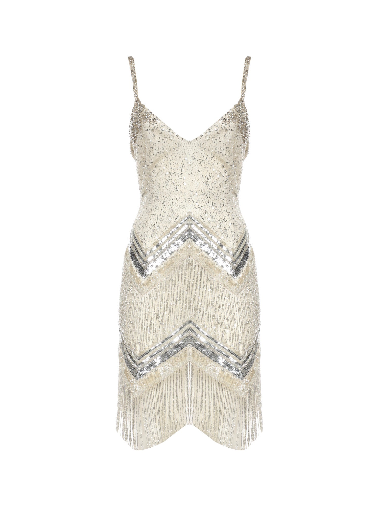 Miniabito Nora con paillettes e cristalli GLSS26DR12  GALIA LAHAV 