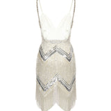 Miniabito Nora con paillettes e cristalli GLSS26DR12  GALIA LAHAV 
