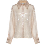 Camicia Orlena con paillettes GLSS26SH02  GALIA LAHAV 