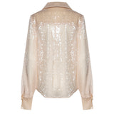 Camicia Orlena con paillettes GLSS26SH02  GALIA LAHAV 