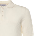 Polo in cotone a coste 57118 18641001 GALIANO 