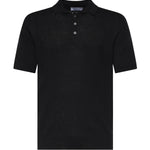 Polo in cotone a coste 57118 18641099 GALIANO 