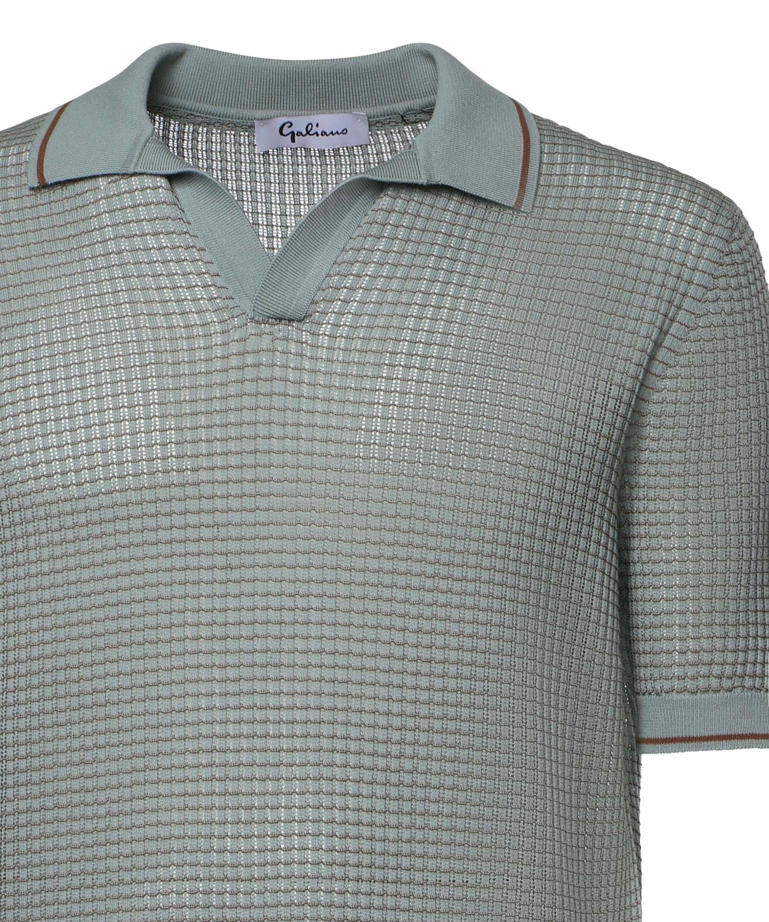 Polo in cotone 57191 20650510 GALIANO 