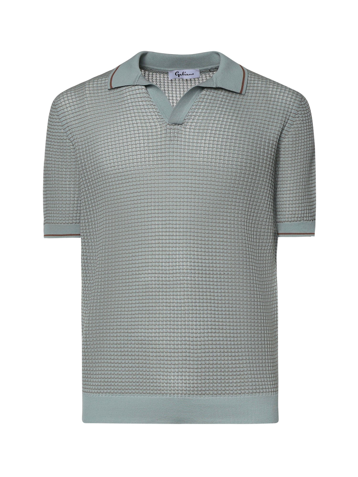 Polo in cotone 57191 20650510 GALIANO 