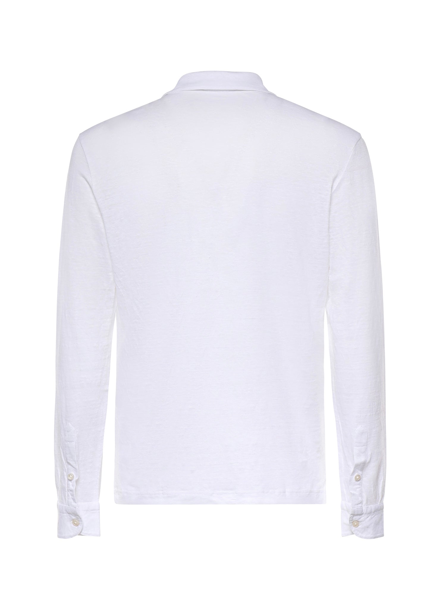 Polo in lino 60191 96803250 GALIANO 