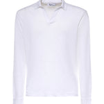 Polo in lino 60191 96803250 GALIANO 