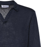 Polo in lino 60191 96803306 GALIANO 