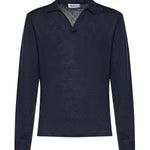 Polo in lino 60191 96803306 GALIANO 