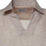 Polo Atlantis in lino ATLANTIS BEIGE GALIANO 