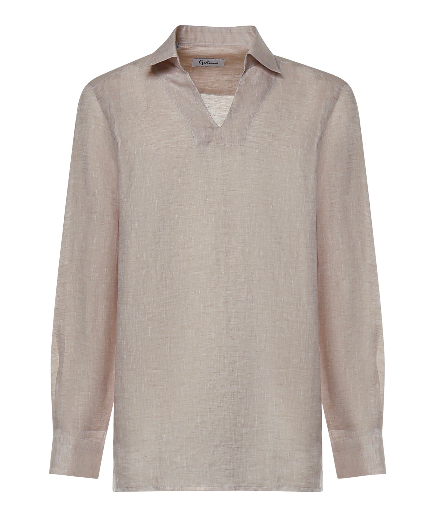 Polo Atlantis in lino ATLANTIS BEIGE GALIANO 
