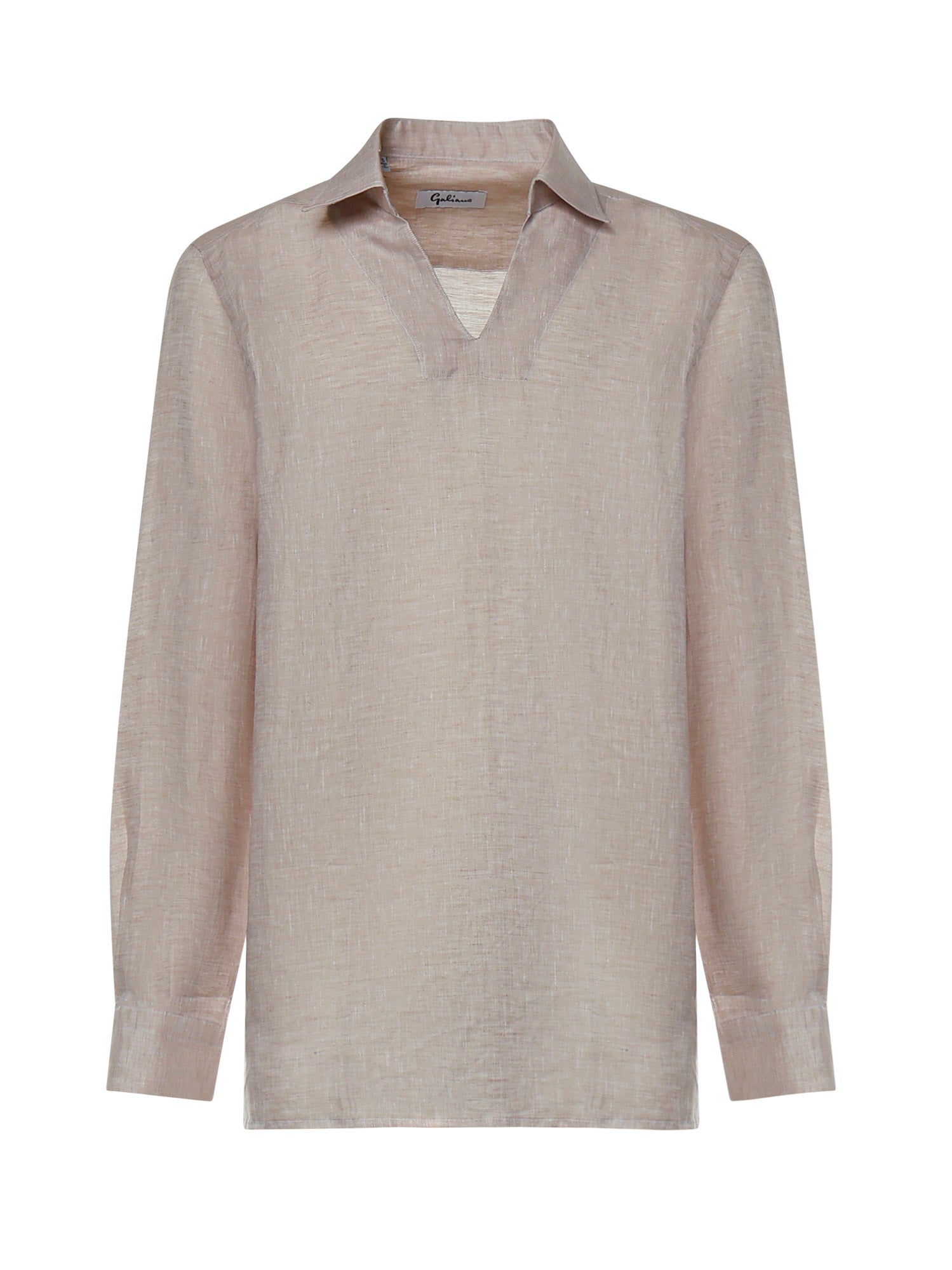 Polo Atlantis in lino ATLANTIS BEIGE GALIANO 