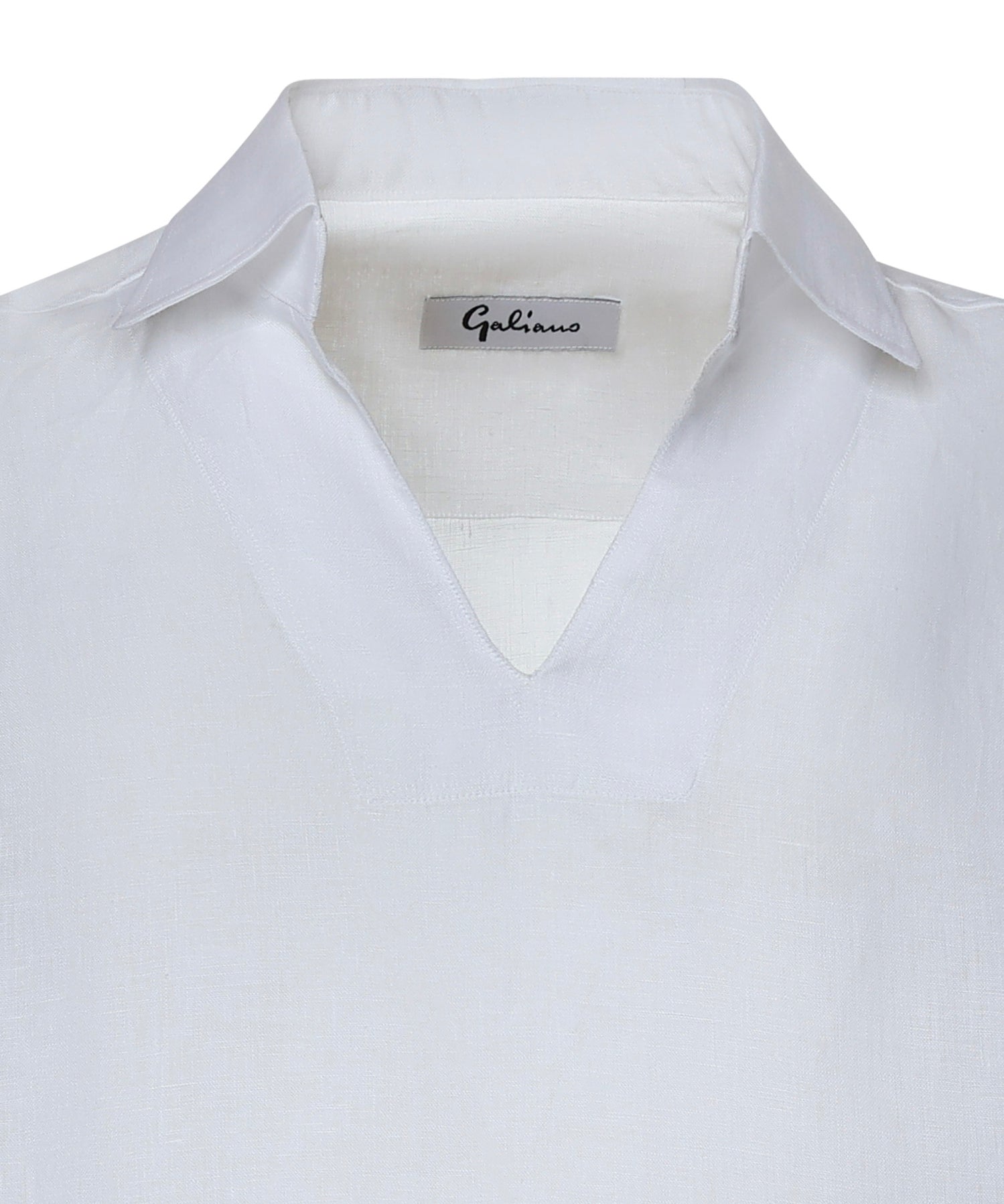 Polo Atlantis in lino ATLANTIS BIANCO GALIANO 