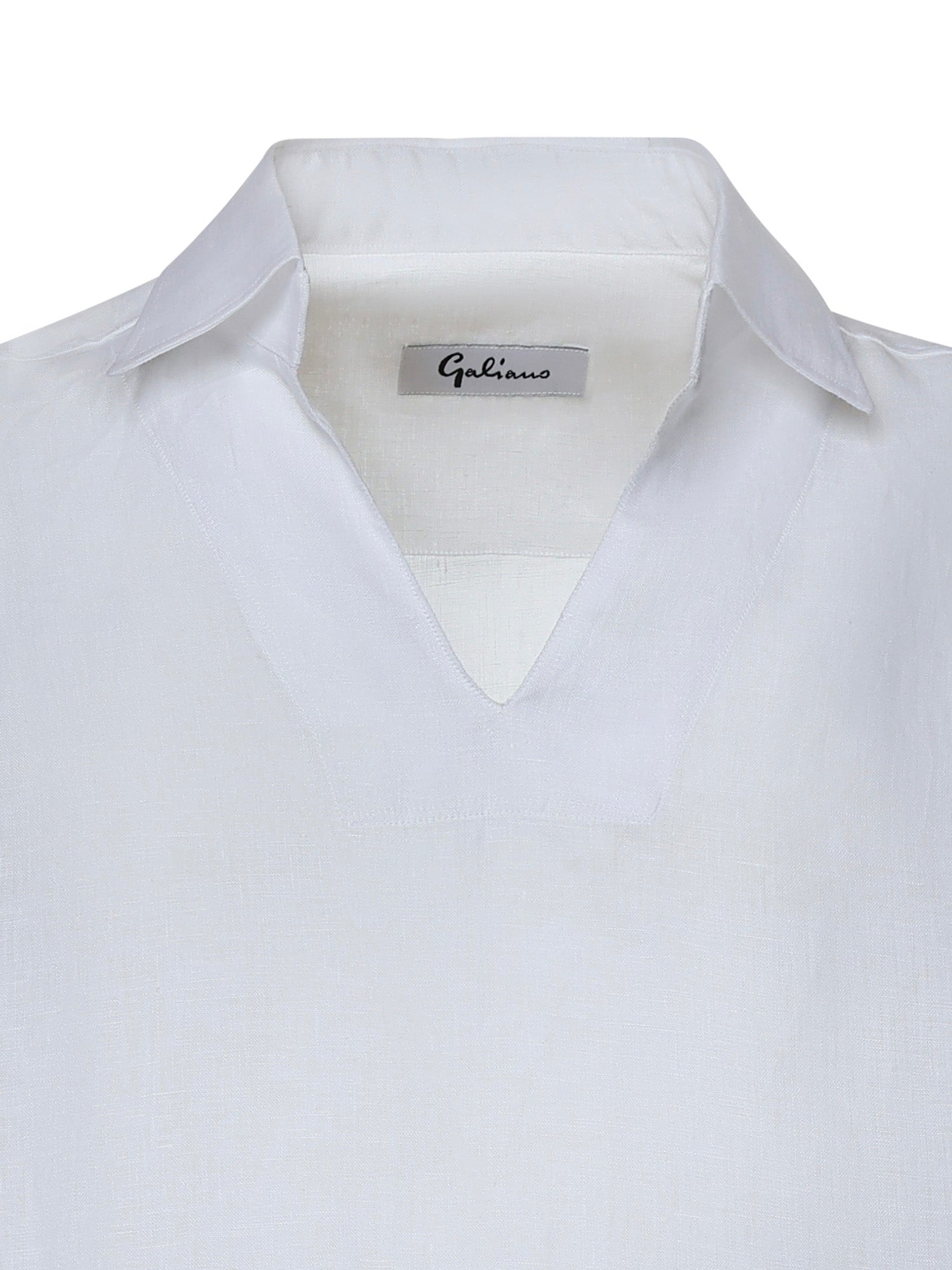 Polo Atlantis in lino ATLANTIS BIANCO GALIANO 
