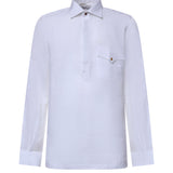 Camicia Rits in lino RITS BIANCO GALIANO 