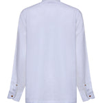 Camicia Rits in lino RITS BIANCO GALIANO 