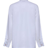 Camicia Rits in lino RITS BIANCO GALIANO 