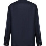 Camicia Rits in lino RITS BLU GALIANO 