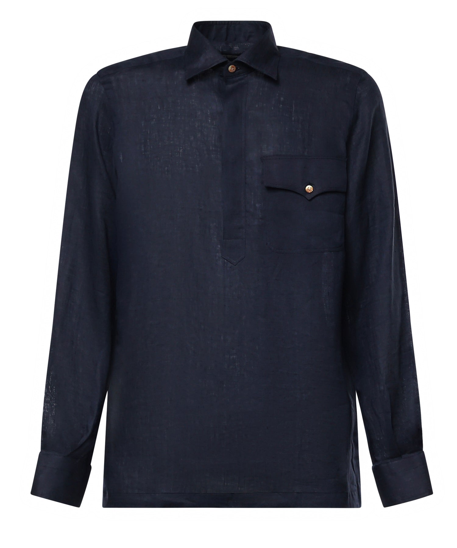 Camicia Rits in lino RITS BLU GALIANO 