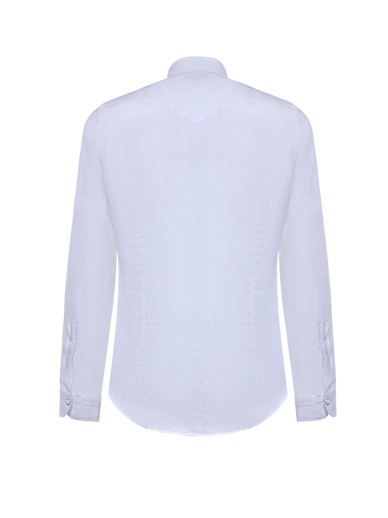 Camicia Savoy in lino SAVOY BIANCO GALIANO 