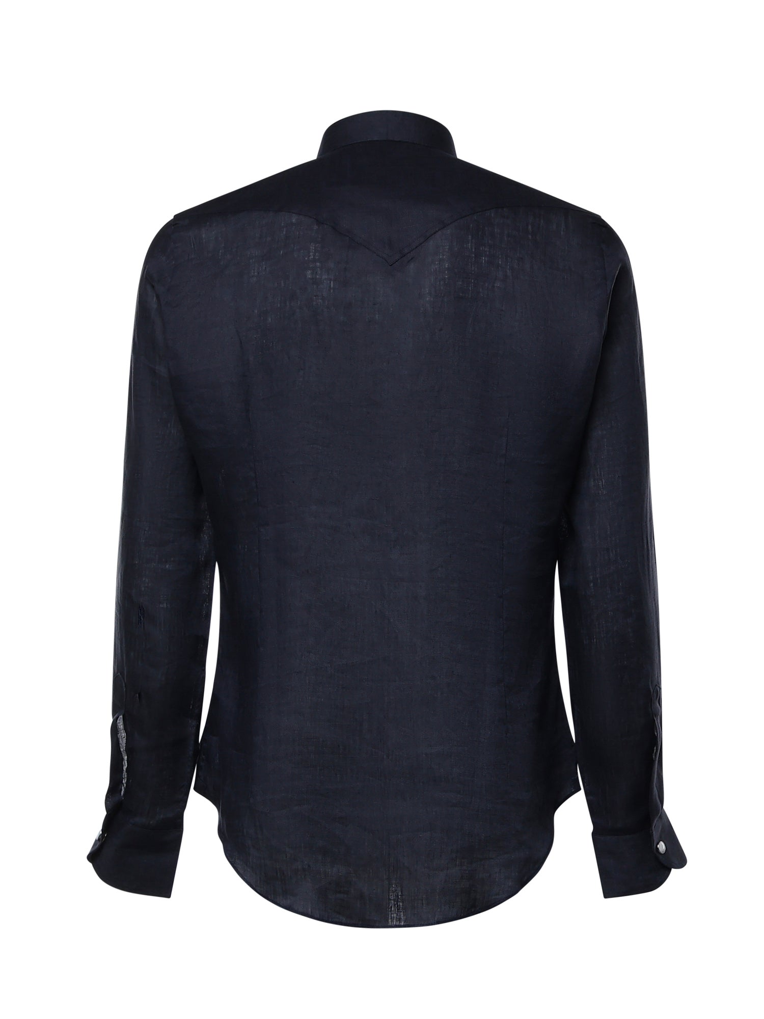 Camicia Savoy in lino SAVOY BLU GALIANO 