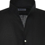 Camicia St.Regis in lino ST.REGIS NERO GALIANO 