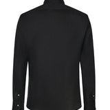 Camicia St.Regis in lino ST.REGIS NERO GALIANO 