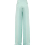 Pantaloni in envers satin 80AAA123 N0707189 GENNY 