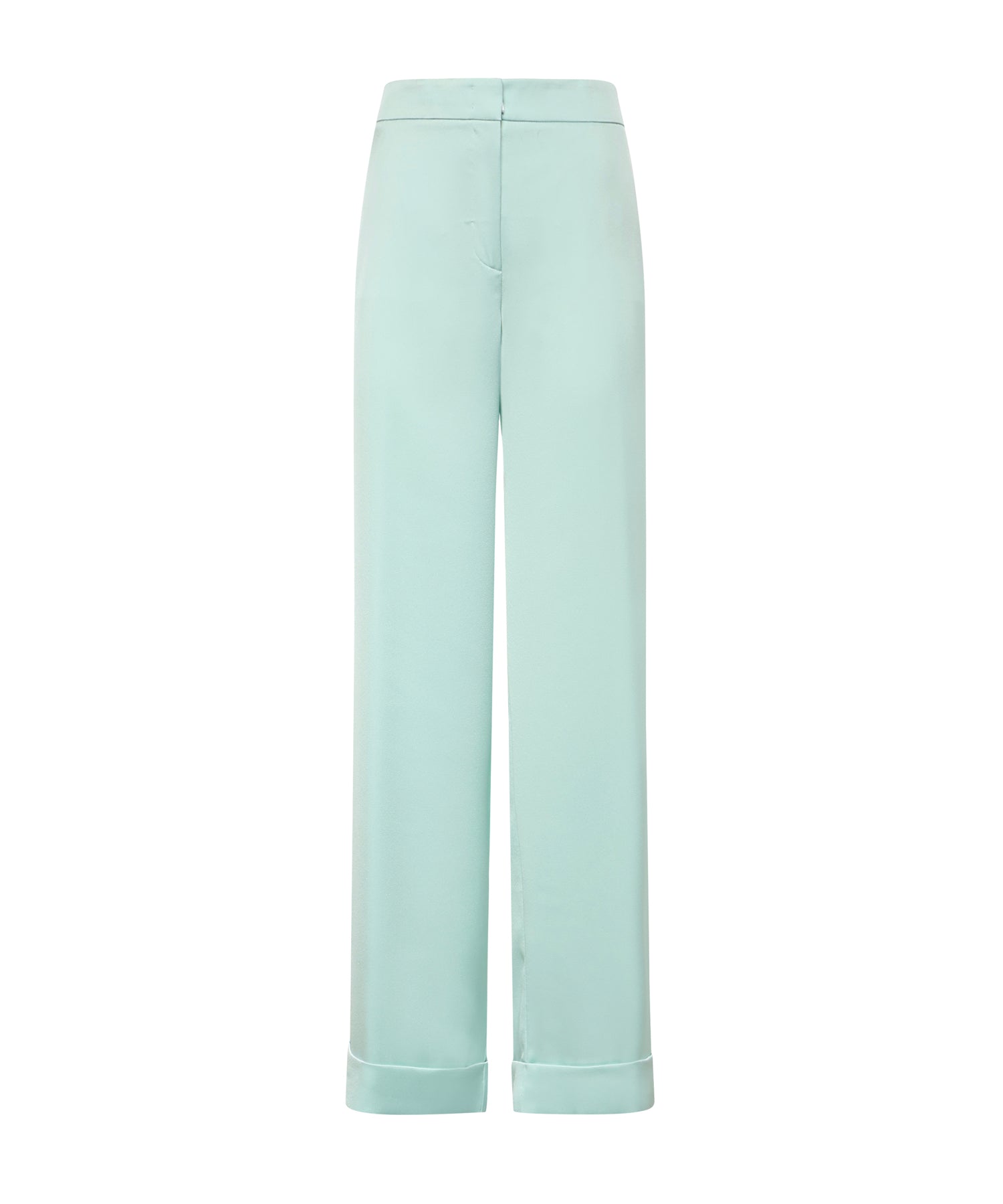 Pantaloni in envers satin 80AAA123 N0707189 GENNY 