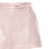 Shorts in tweed di paillettes 80AAD125 N0729439 GENNY 