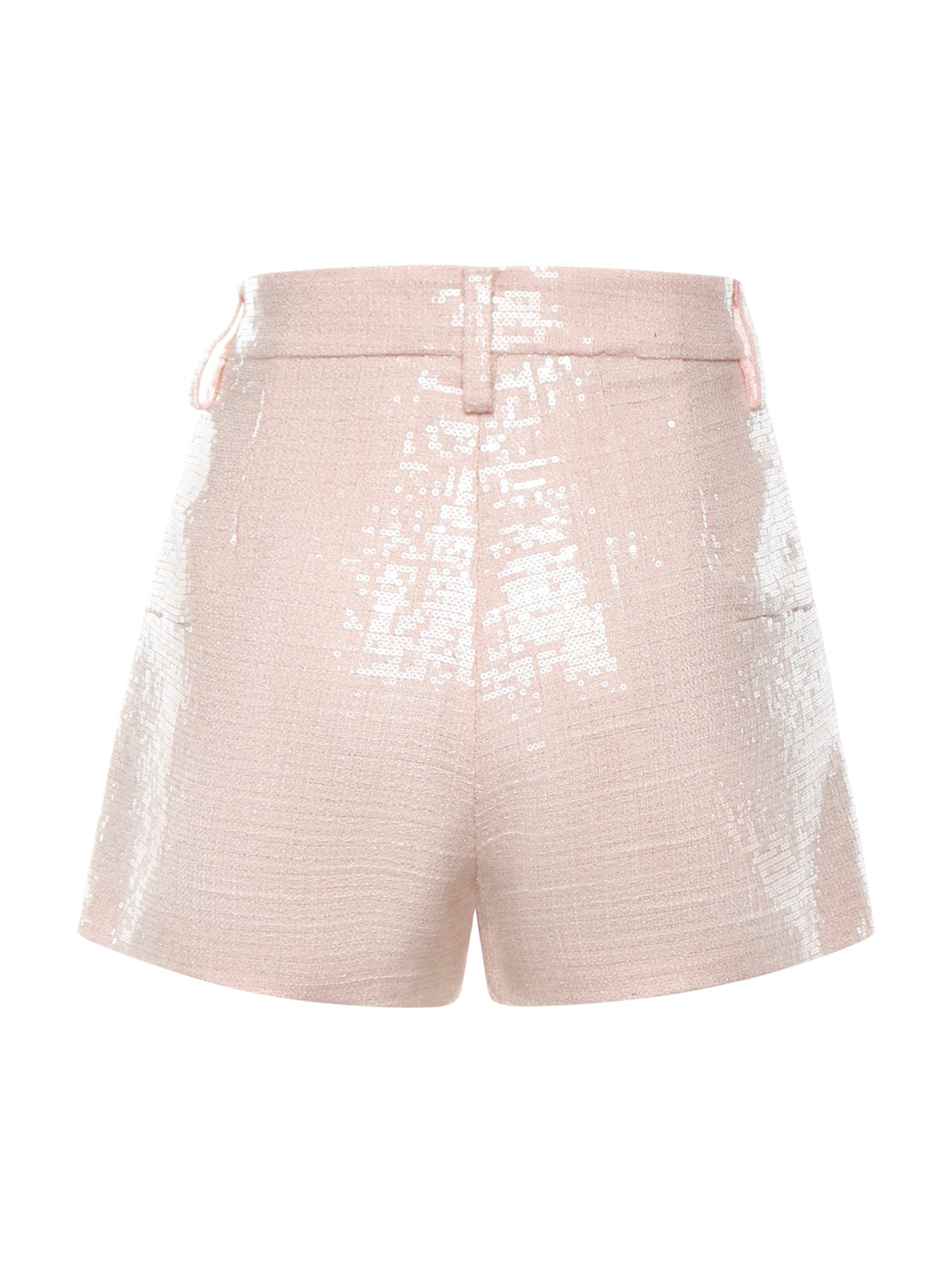 Shorts in tweed di paillettes 80AAD125 N0729439 GENNY 