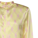 Camicia in seta con stampa nappine 80AAL635 NS850656 GENNY 