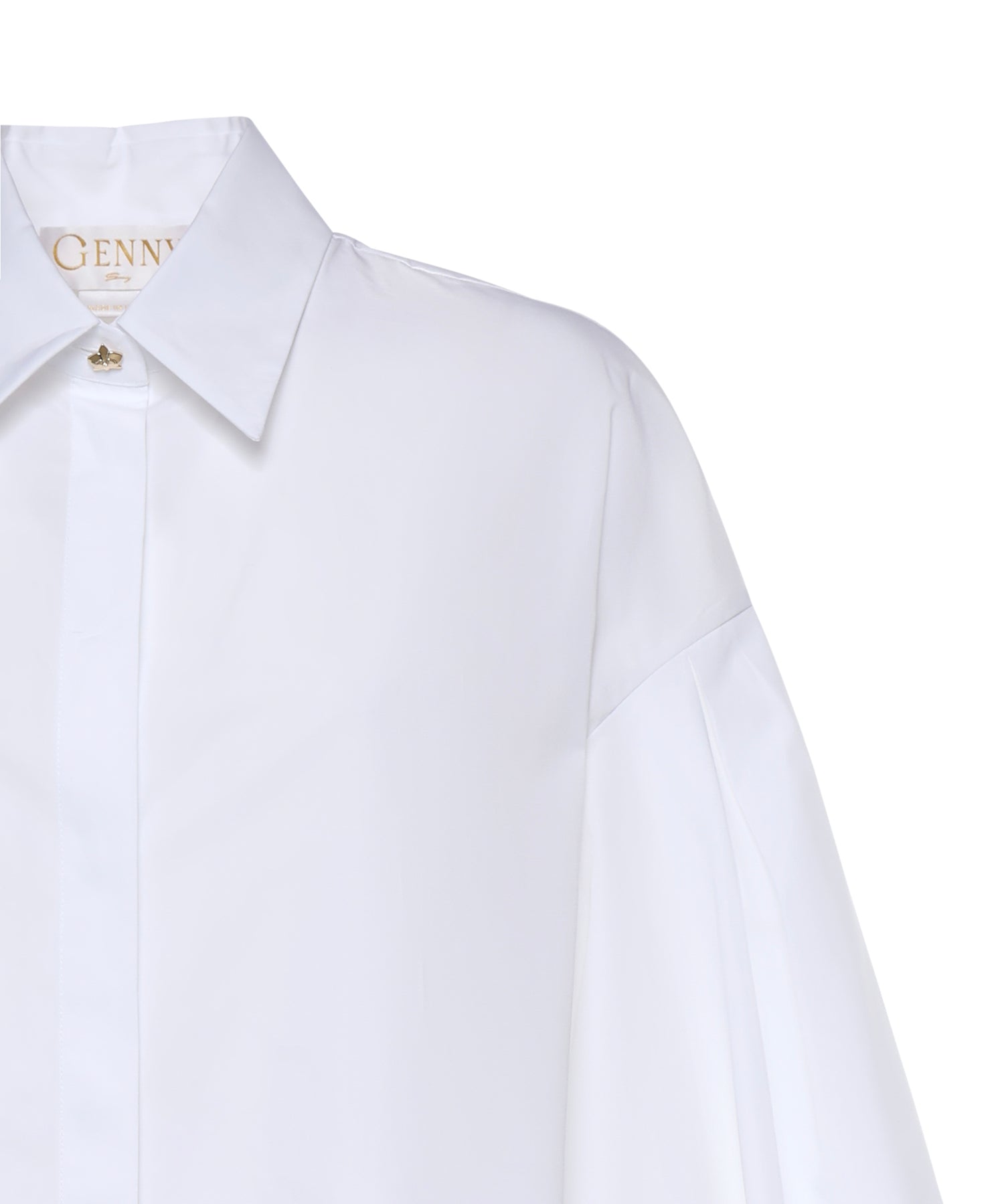 Camicia in popeline di cotone 80AAL648 N0718003 GENNY 