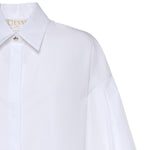 Camicia in popeline di cotone 80AAL648 N0718003 GENNY 