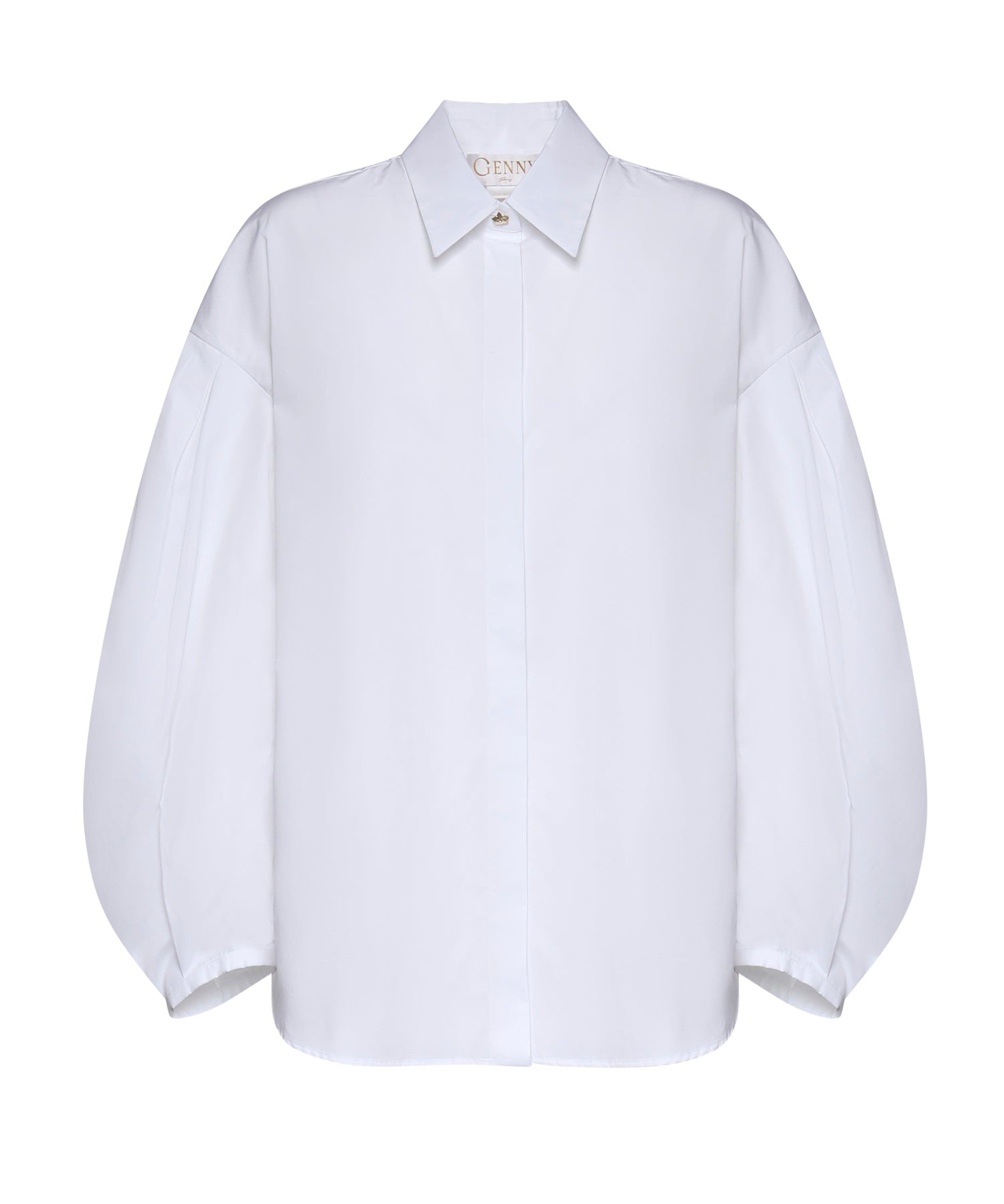 Camicia in popeline di cotone 80AAL648 N0718003 GENNY 