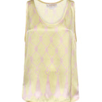 Top in seta con stampa nappine 80AAM627 NS850656 GENNY 
