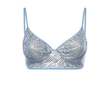 Top in rete con strass 80AAM629 J0299225 GENNY 